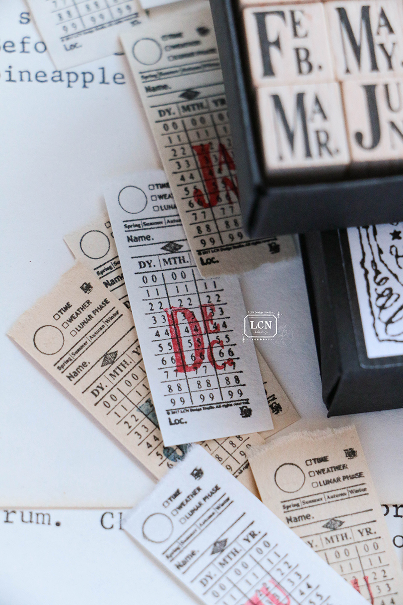 Lin Chia Ning 2026 Mini Tote Stationery Set - Black Cover