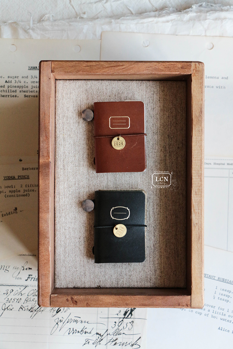 Lin Chia Ning 2026 Mini Tote Stationery Set - Black Cover