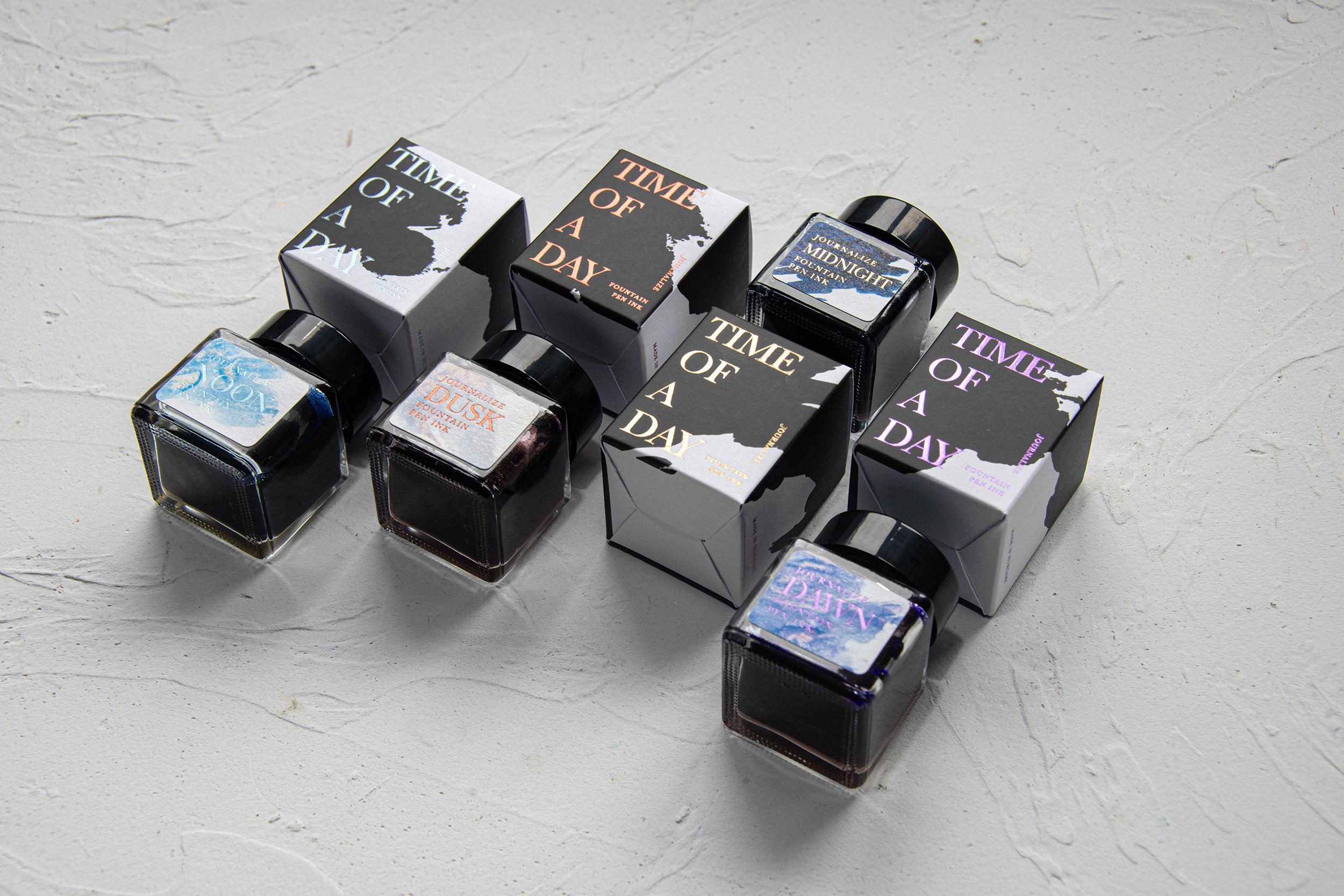 Journalize TIME OF A DAY Fountain Pen Shimmering Ink 30ml