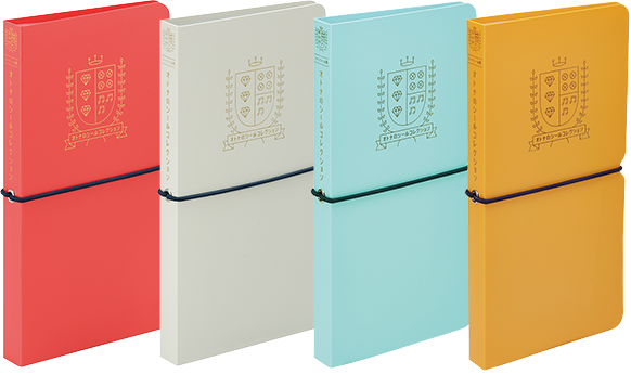 KING JIM OTONA Sticker File For Sticker Sheet (4 colours)