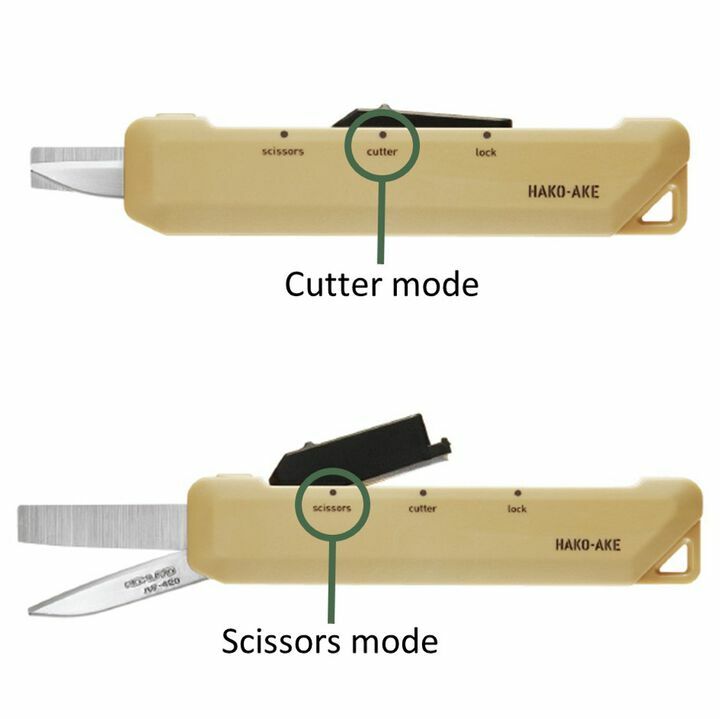 KOKUYO Hacoake Portable Cutter Scissors