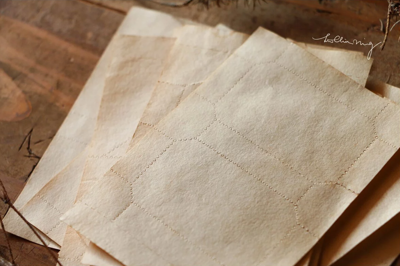 Lin Chia Ning Postage Stamp Paper Pad