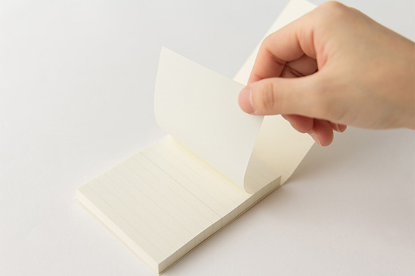 MIDORI MD Sticky Memo Pad (A7, Lined)