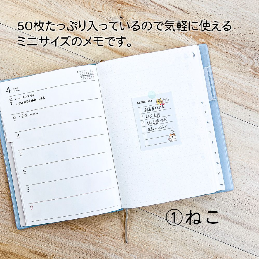 Pine Book Mini Memo Check List Notepad