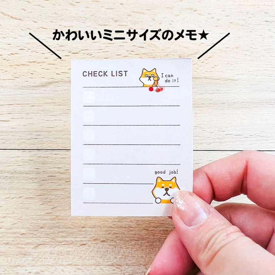 Pine Book Mini Memo Check List Notepad