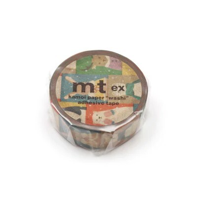 MT Washi Tape - Winter Attire (1.5cm)