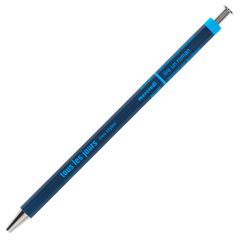 MARK'STYLE tous les jours Ballpoint Pen - Navy