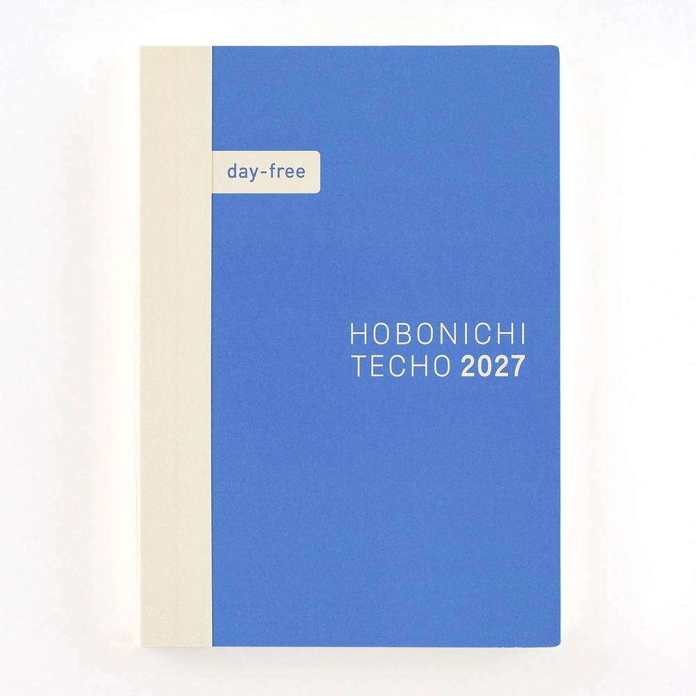 Hobonichi Techo 2027 A6 Day-Free Book (Japanese)