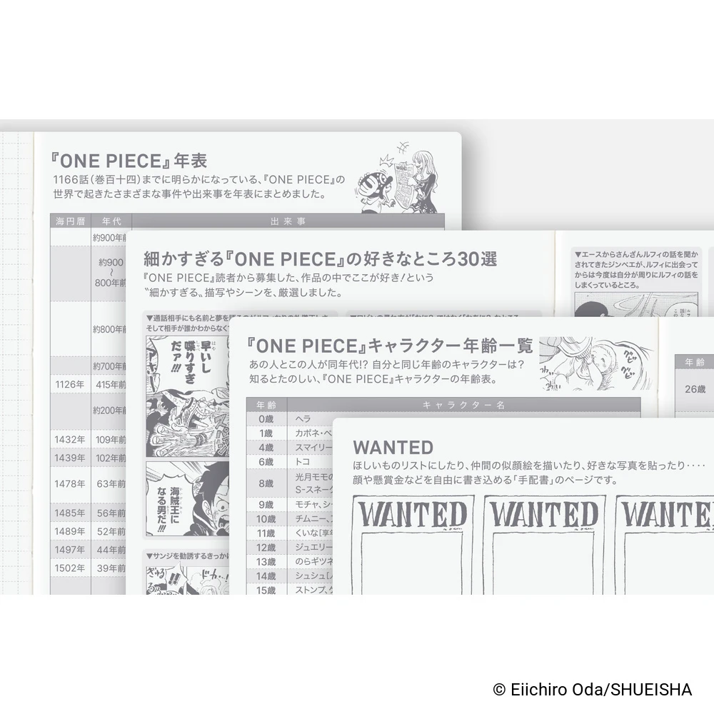 Hobonichi Techo A6 HON - ONE PIECE magazine: Very Very Merry! (Japanese)