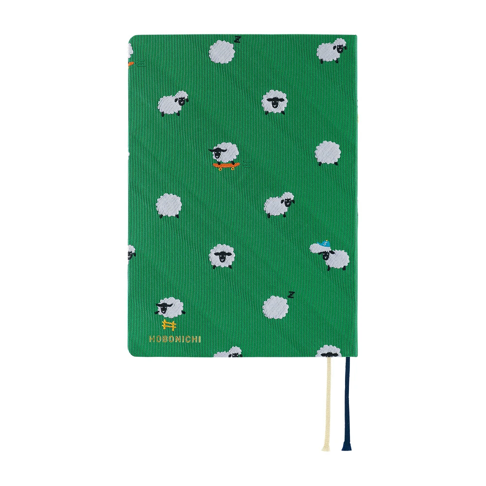 Hobonichi Techo A6 HON - Bow & Tie: Sheep Sheep Sheep (Japanese)