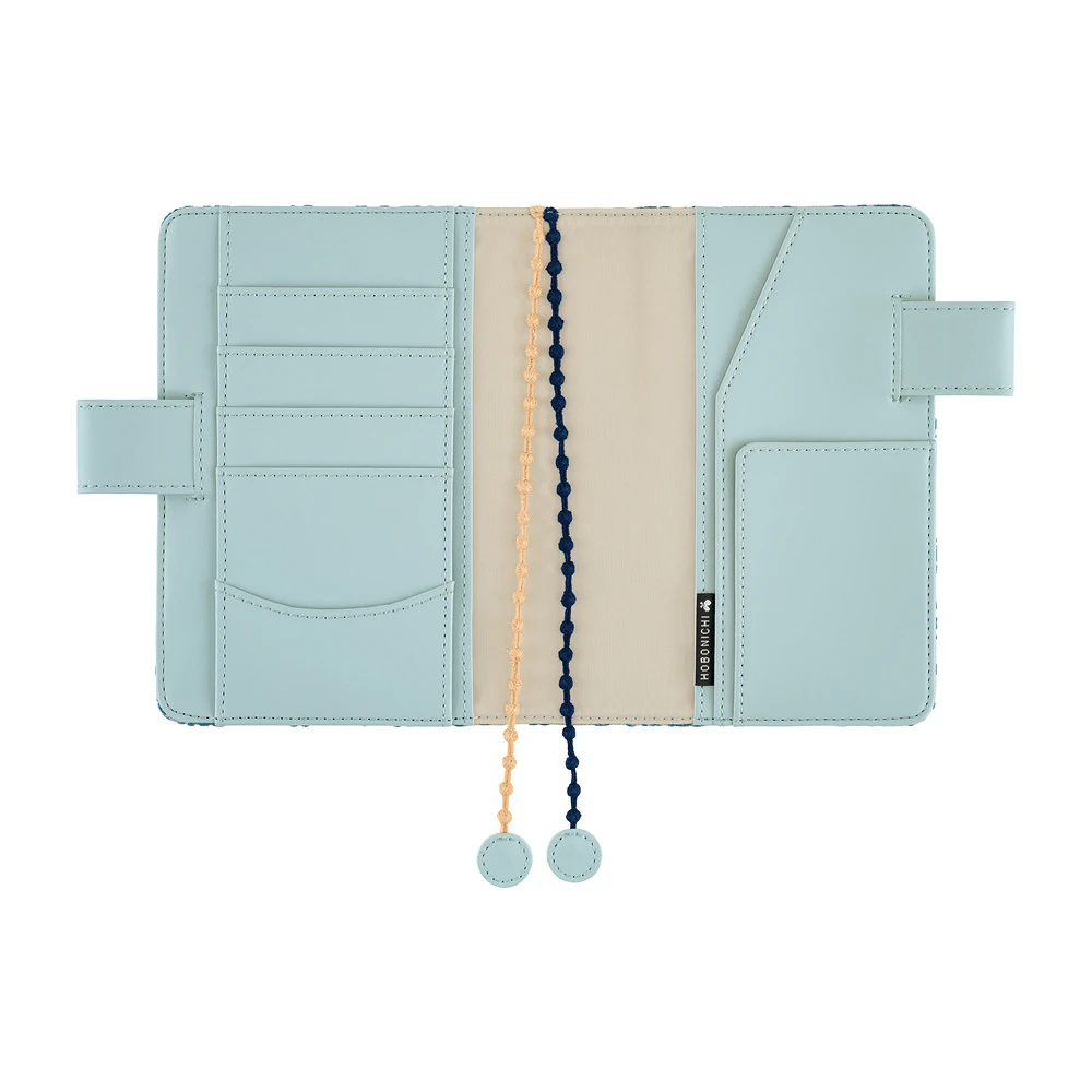 Hobonichi Techo A6 Original Cover - mina perhonen: felice (Blue)