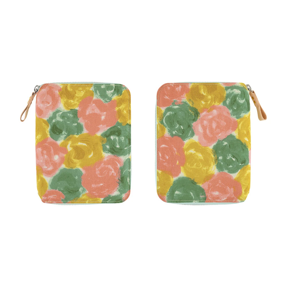Hobonichi Techo A6 Original Cover - mina perhonen: glass flower (Pink Mix)