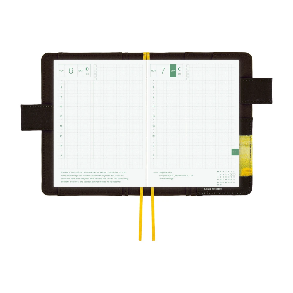 Hobonichi Techo A6 Original Cover - Akiko Miyakoshi: An Airport at Night