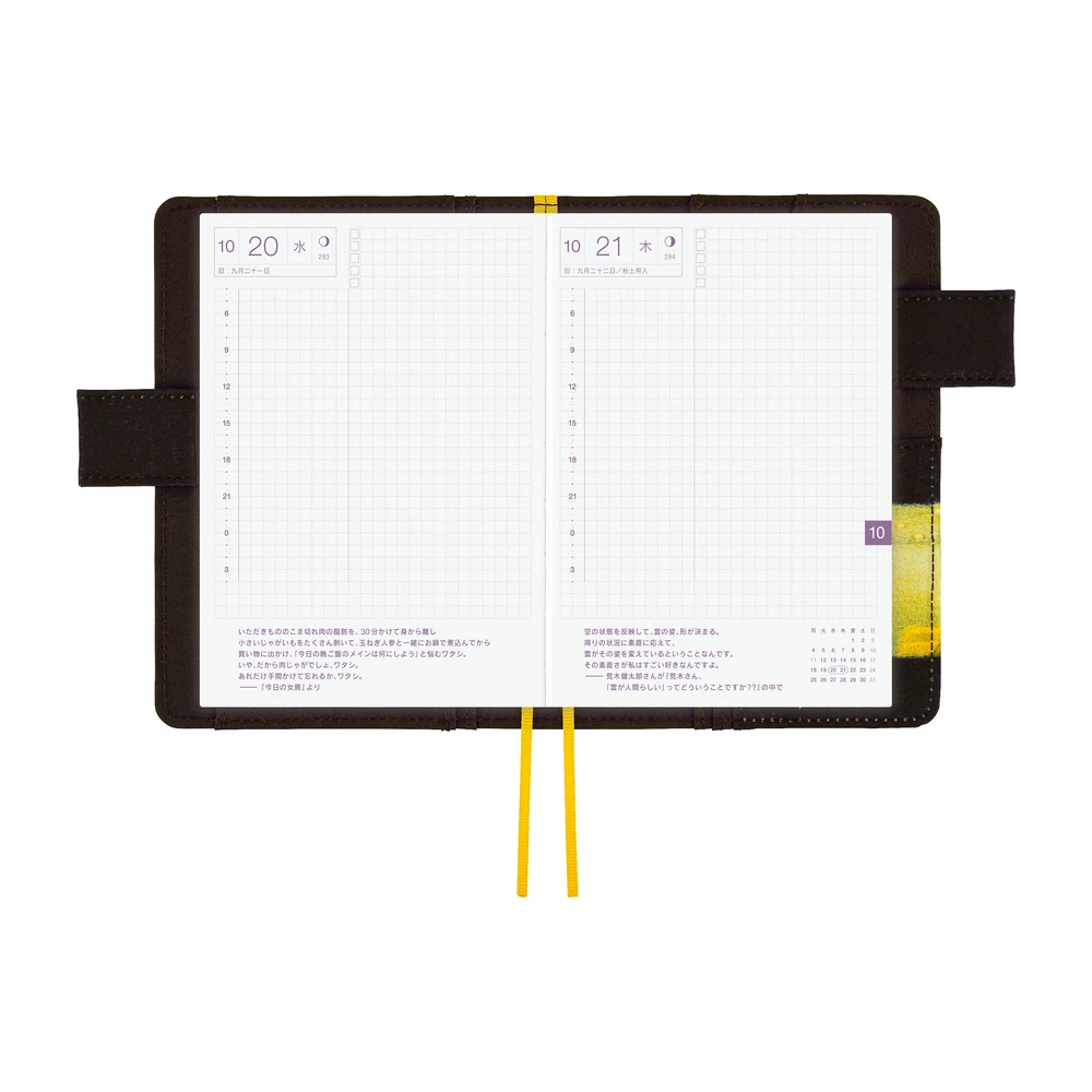 Hobonichi Techo A6 Original Cover - Akiko Miyakoshi: An Airport at Night