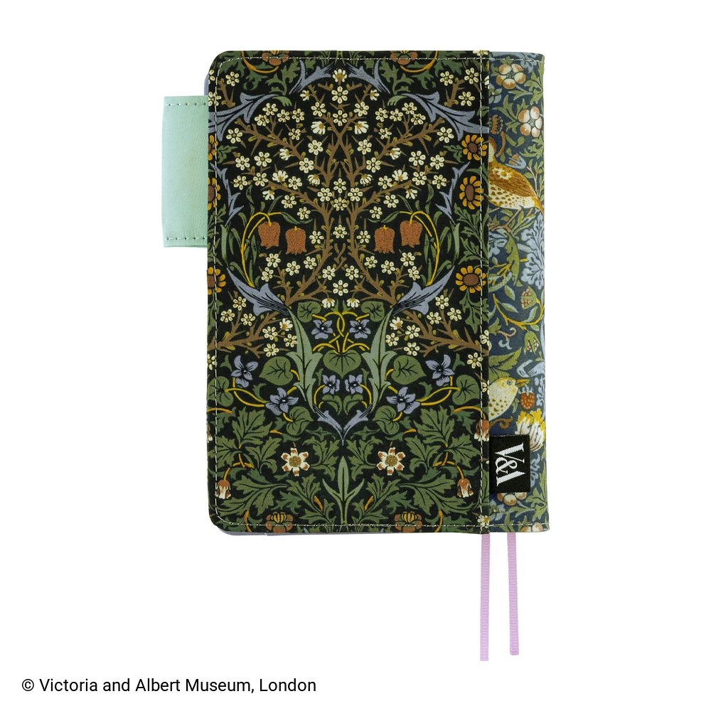 Hobonichi Techo A6 Original Cover - V&A Series: Strawberry Thief