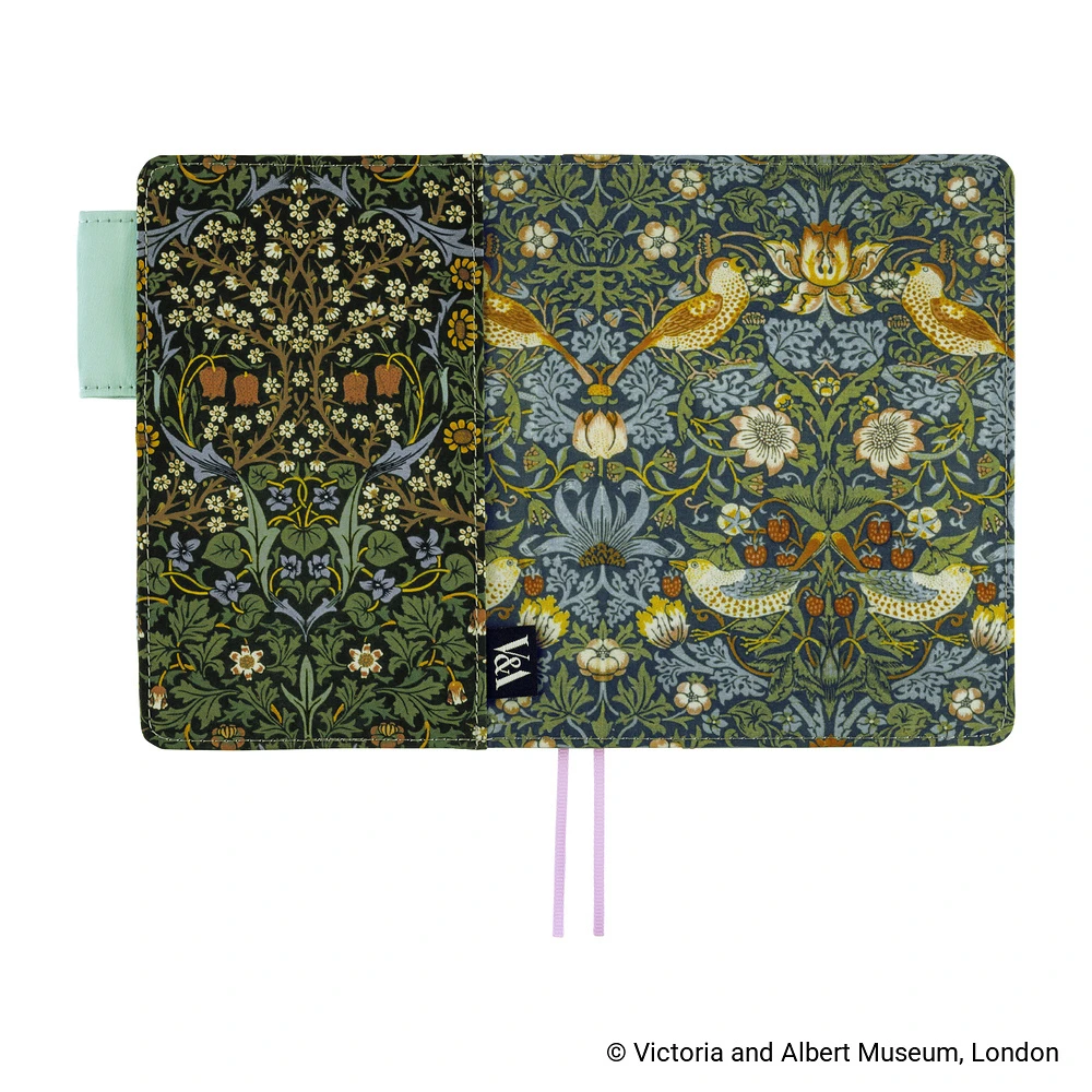 Hobonichi Techo A6 Original Cover - V&A Series: Strawberry Thief