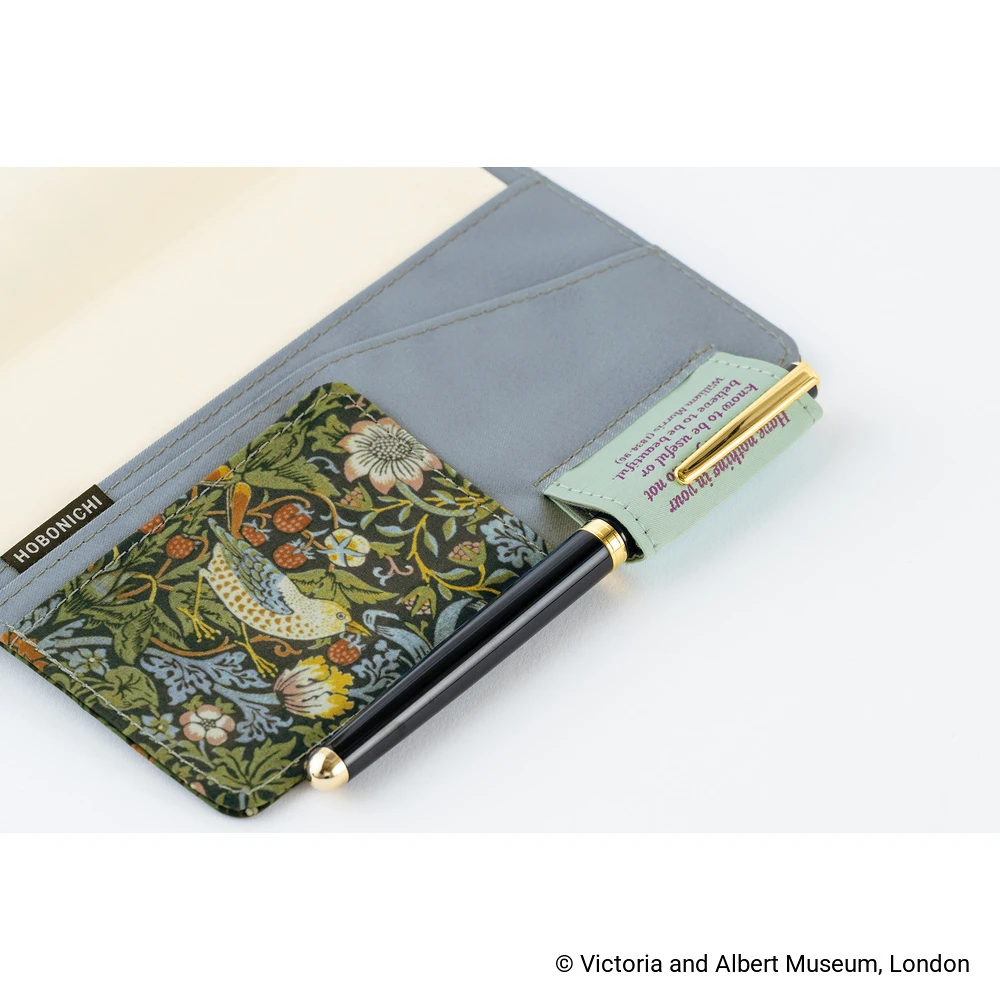 Hobonichi Techo A6 Original Cover - V&A Series: Strawberry Thief