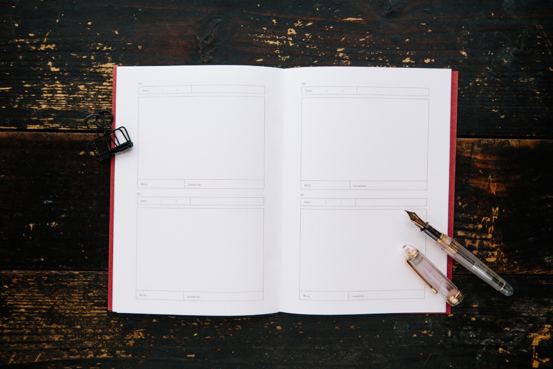 OURS Card Folder Notebook A5