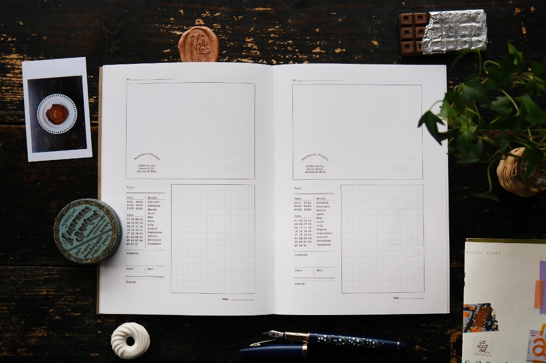 OURS Research Note Notebook A5