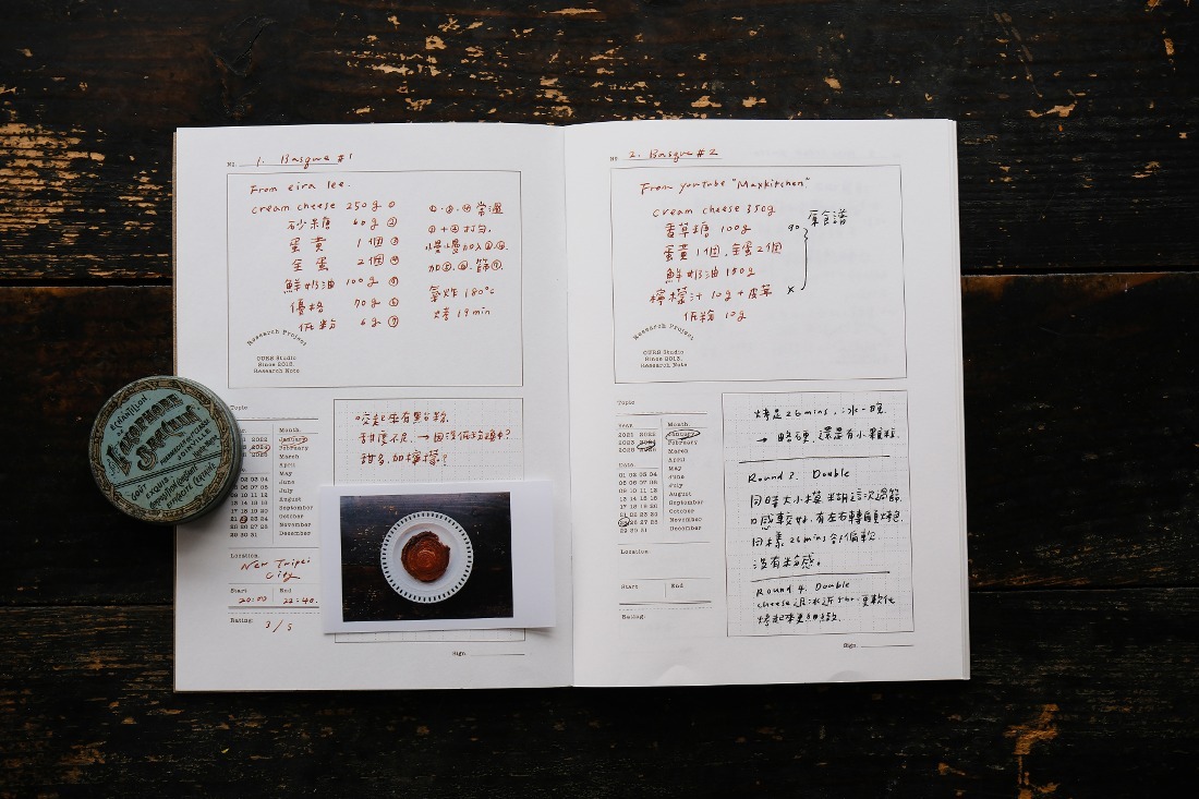 OURS Research Note Notebook A5