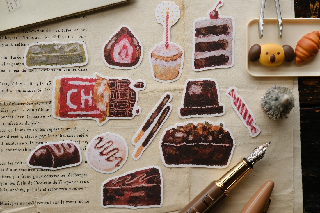 OURS Sticker Set - Chocolate Life