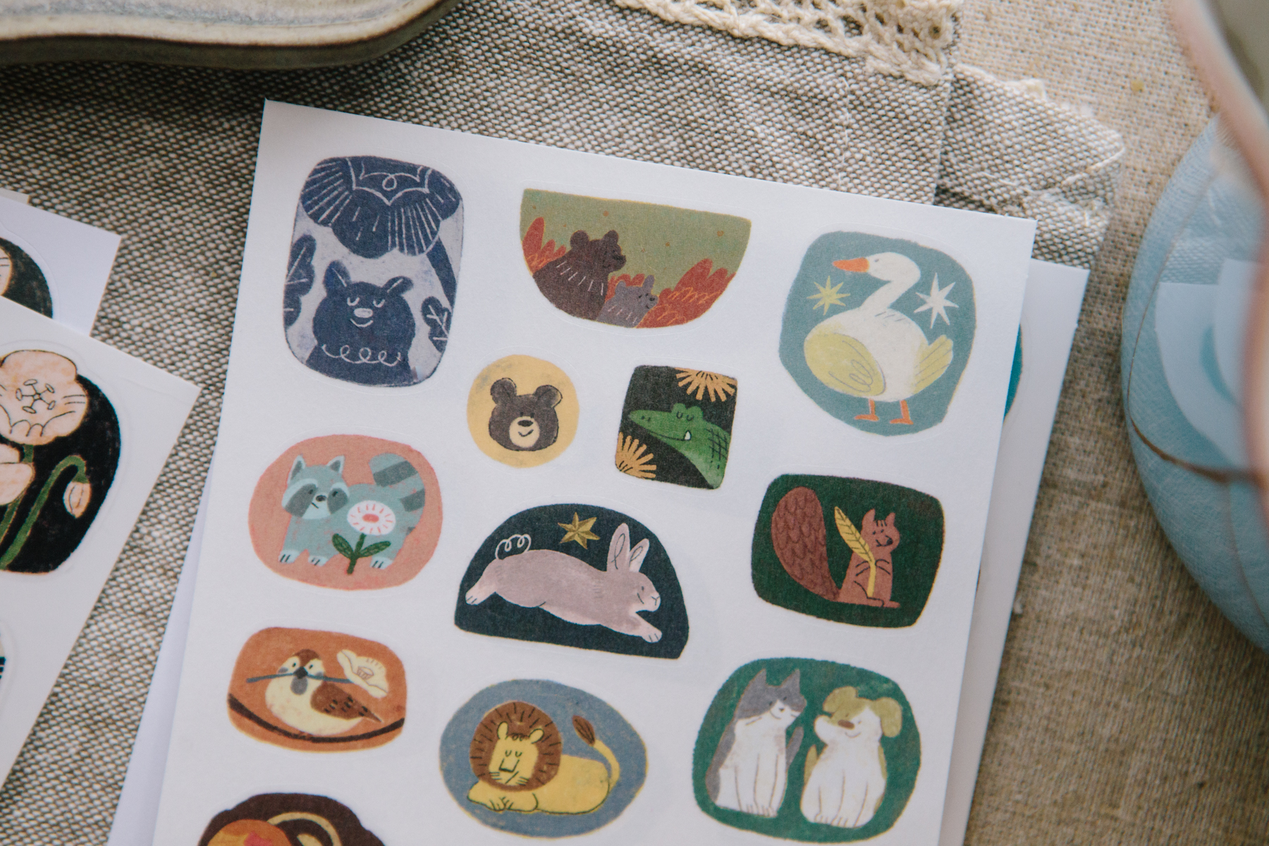 OURS Sticker Set - Day Dreaming (9 sheets)