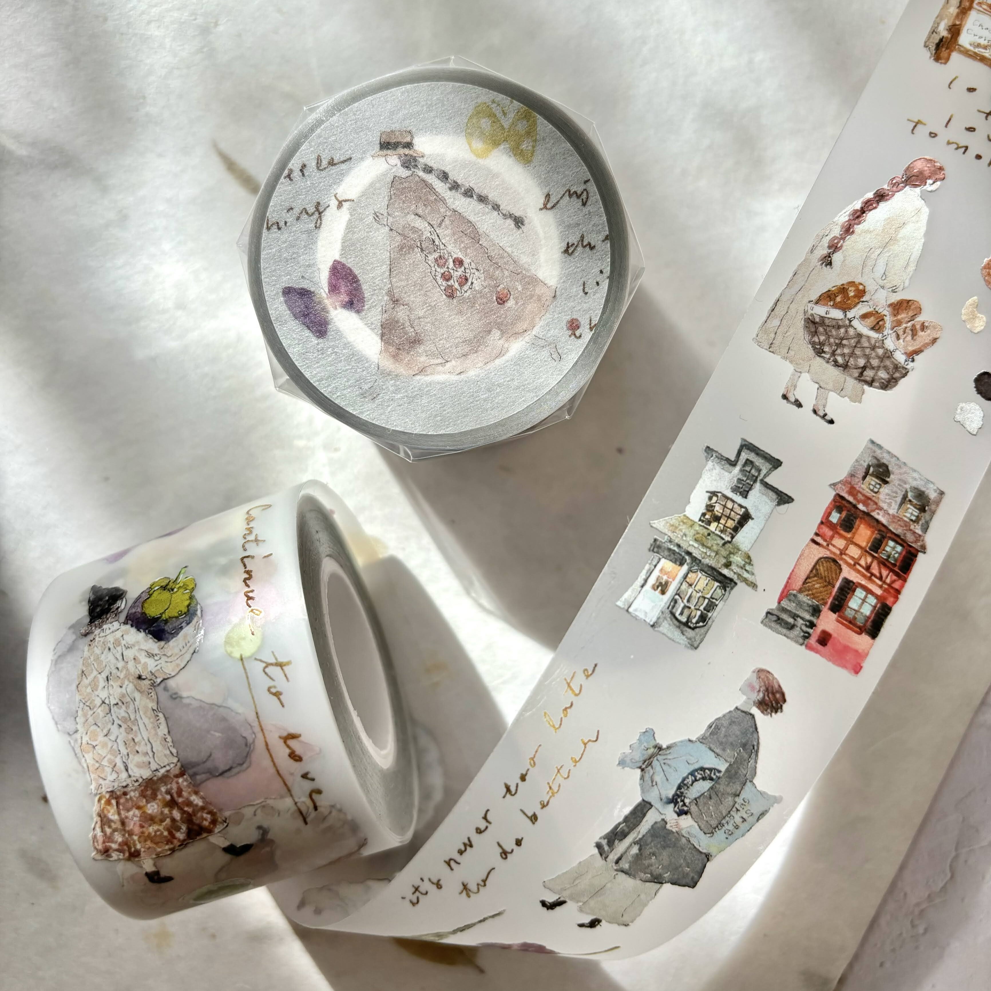 Pion Matte PET Tape - Mini Girl 01 (3.5cm)