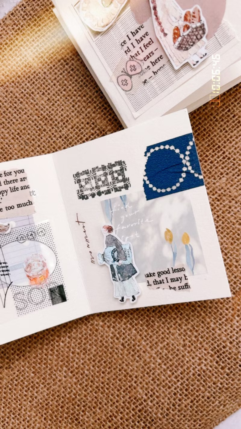 Pion Rubber Stamp - Plaid