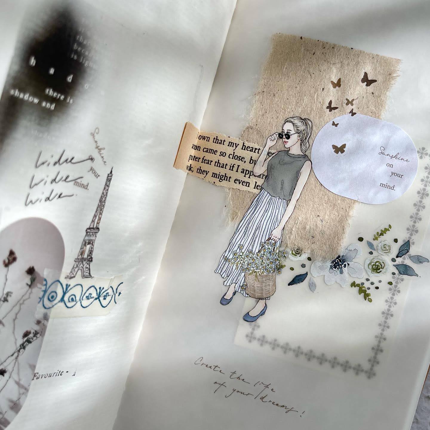 Pion Transfer Sticker Set - Lace (2 sheets)