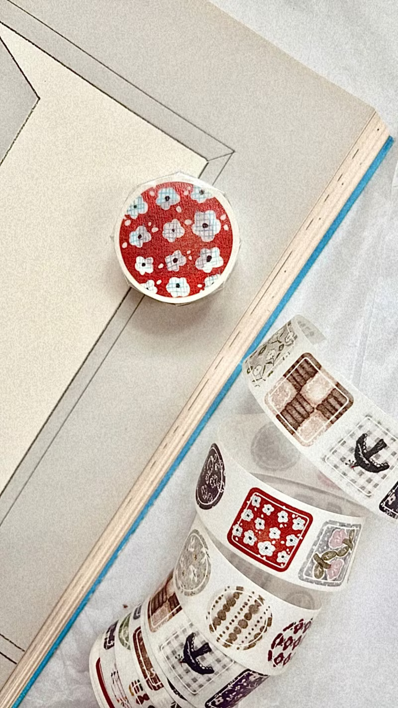 Pion Washi Tape - Coaster (2.5cm)