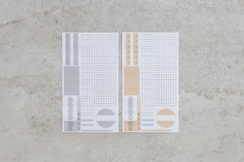 TAKE A NOTE "RECORD" - Bullet Journal Washi Stickers (2 sheets)