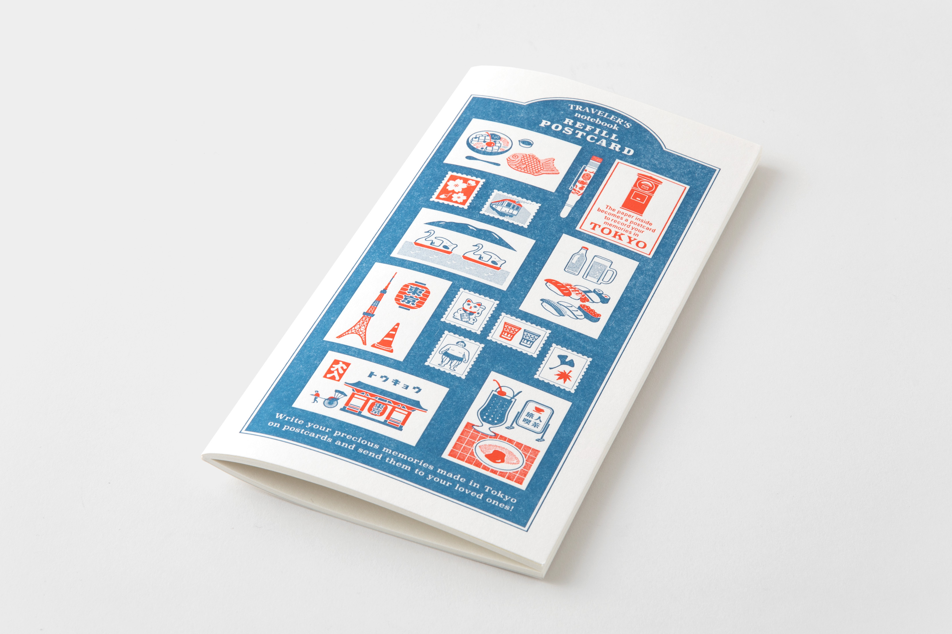 TRAVELER'S Notebook Postcard Refill &mdash; Tokyo Edition (Regular Size)