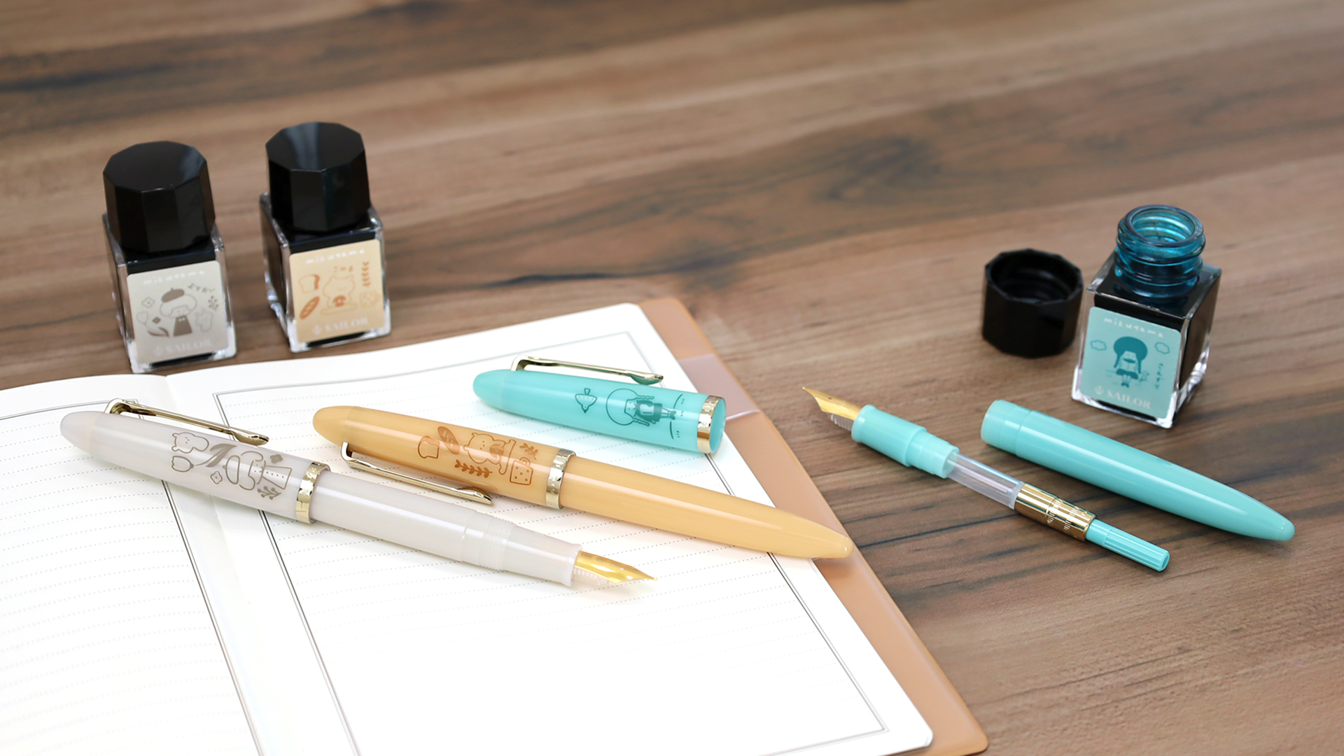 Sailor Profit Junior x mizutama Fountain Pen & Ink Set (Limited