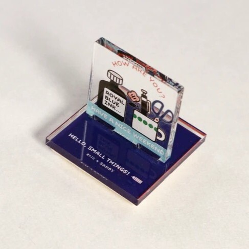 SANBY x Eric Acrylic Stand Stamp - Ink