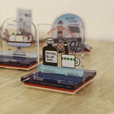SANBY x Eric Acrylic Stand Stamp - Ink