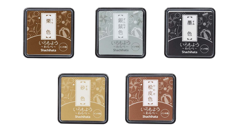 Shachihata Iromoyo Ink Pad (6 Colours)