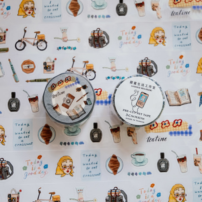 La Dolce Vita Die-Cut PET Tape - 365 Days (3cm)