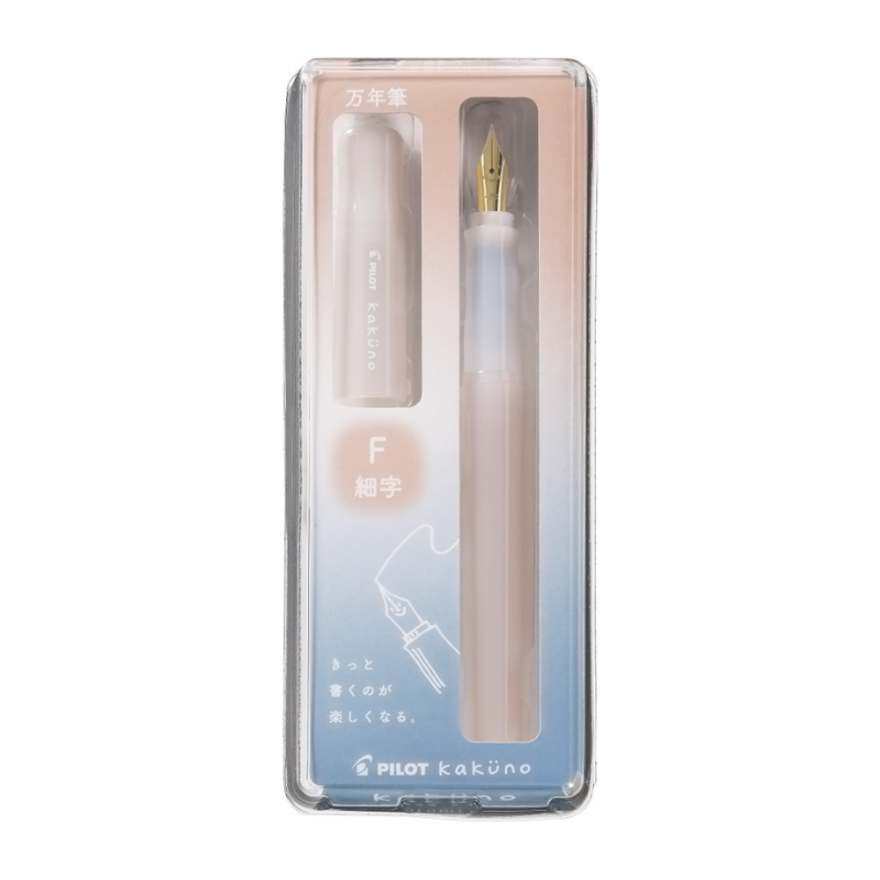 Pilot Kakuno Madoromi Fountain Pen - F Ivory
