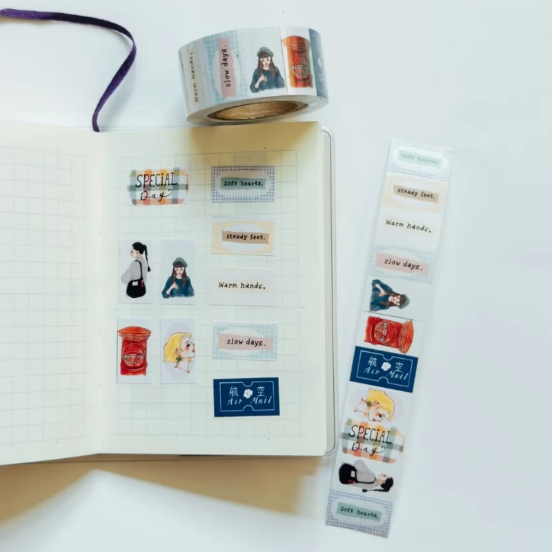 La Dolce Vita Label Sticker Roll - Letters to You