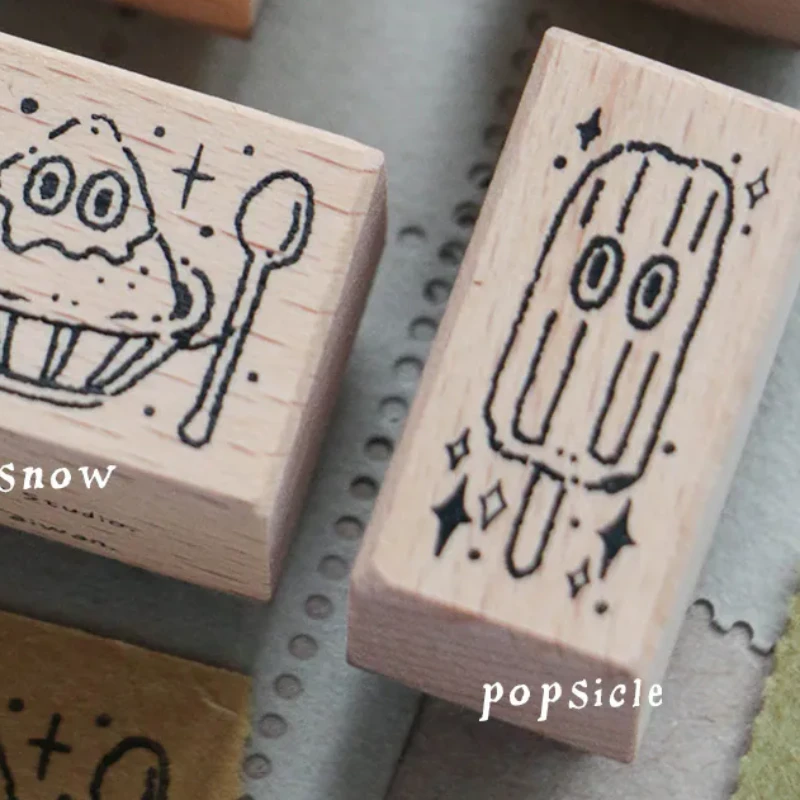 Lin Chia Ning Rubber Stamp - Popsicle