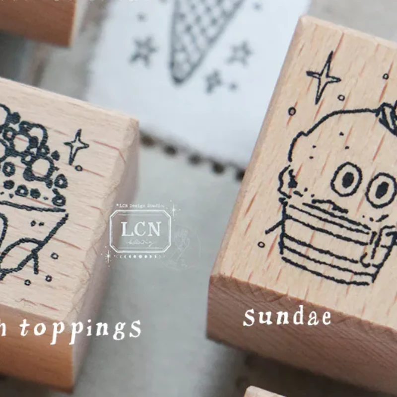 Lin Chia Ning Rubber Stamp - Sundae