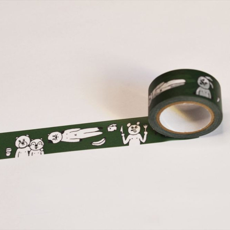 Classiky sennokoto Masking Tape - Green (2cm)