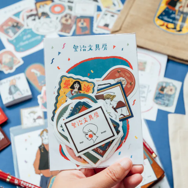 La Dolce Vita x Aiya Bungu 10th Anniversary Sticker Set (24 pcs)