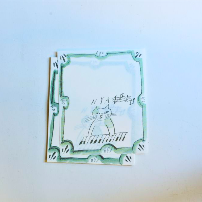 Classiky Toraneko Bonbon Cat Washi Paper - Set C (24 sheets)