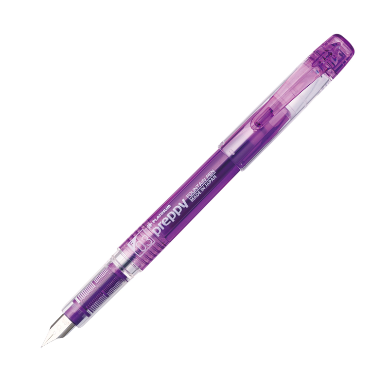 Platinum Preppy Fountain Pen - F Nib Violet