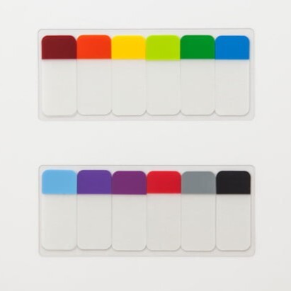 STALOGY Short Sticky Notes (2 colours)