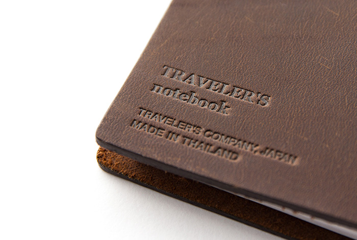 TRAVELER'S Notebook Starter Kit - Brown (Passport Size)