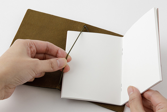 TRAVELER'S Notebook Starter Kit - Olive (Passport Size)