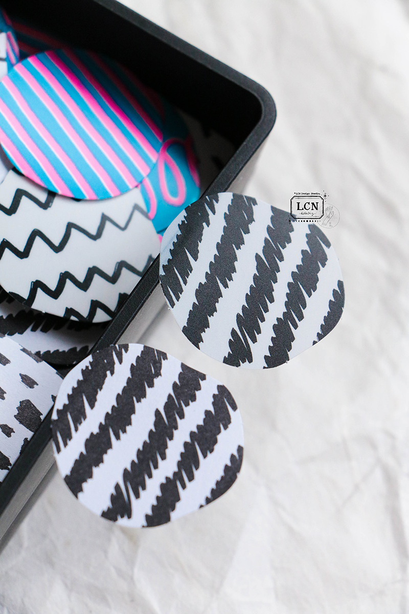 Lin Chia Ning Sticker Set - Sticker Club Black & White