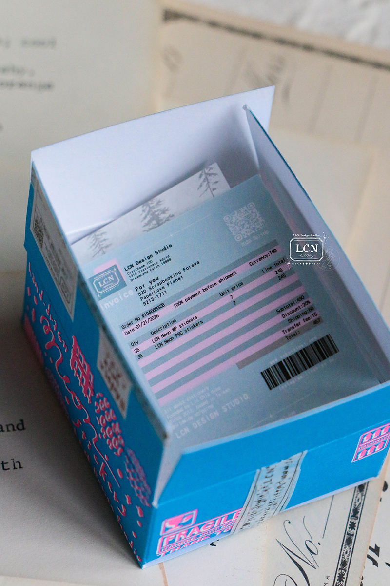 Lin Chia Ning Sticker Set - Sticker Club Neon